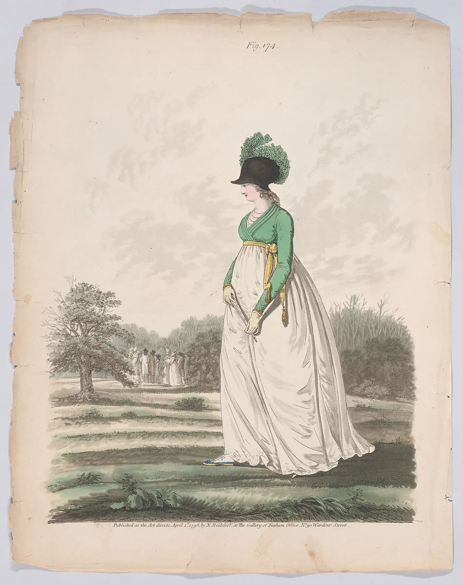 Gallery of Fashion, vol. V: April 1, 1798 - March 1 1799 — Nicolaus Heideloff
