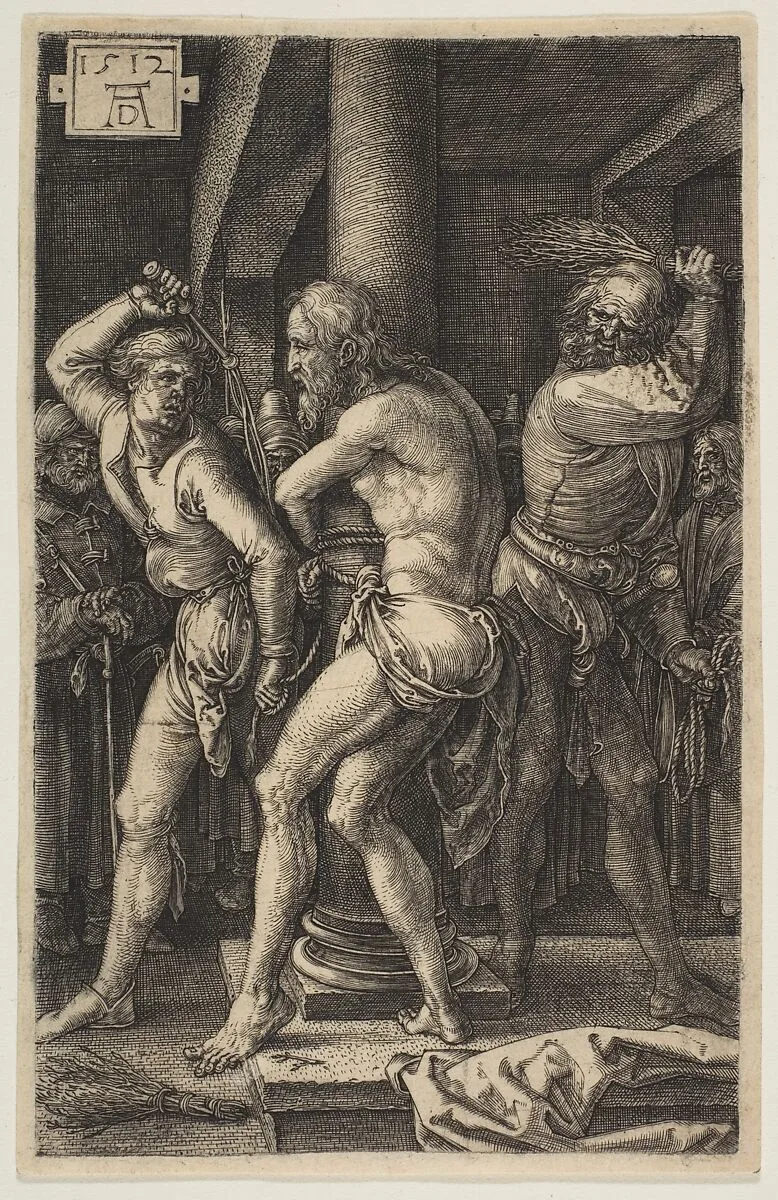 The Flagellation, from "The Passion" — Albrecht Dürer