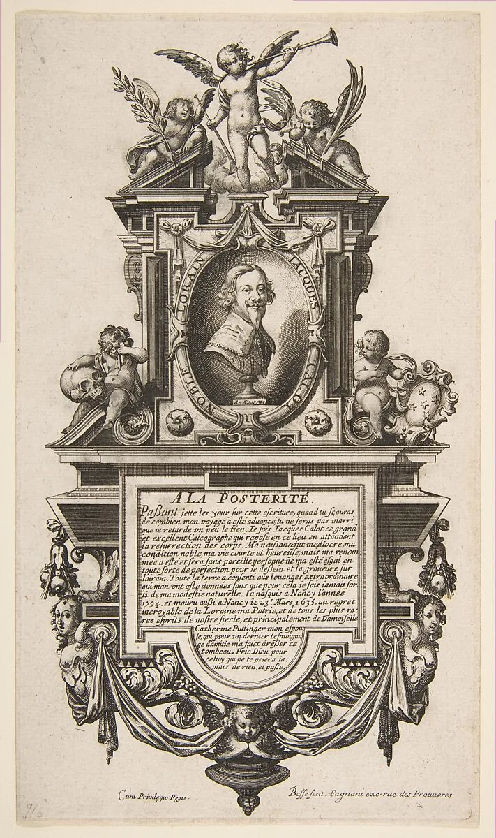 Portrait of Jacques Callot — Abraham Bosse|Jacques Fagnani|Jacques Callot