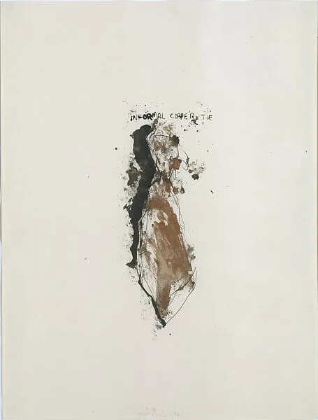 Informal Copper Tie — Jim Dine