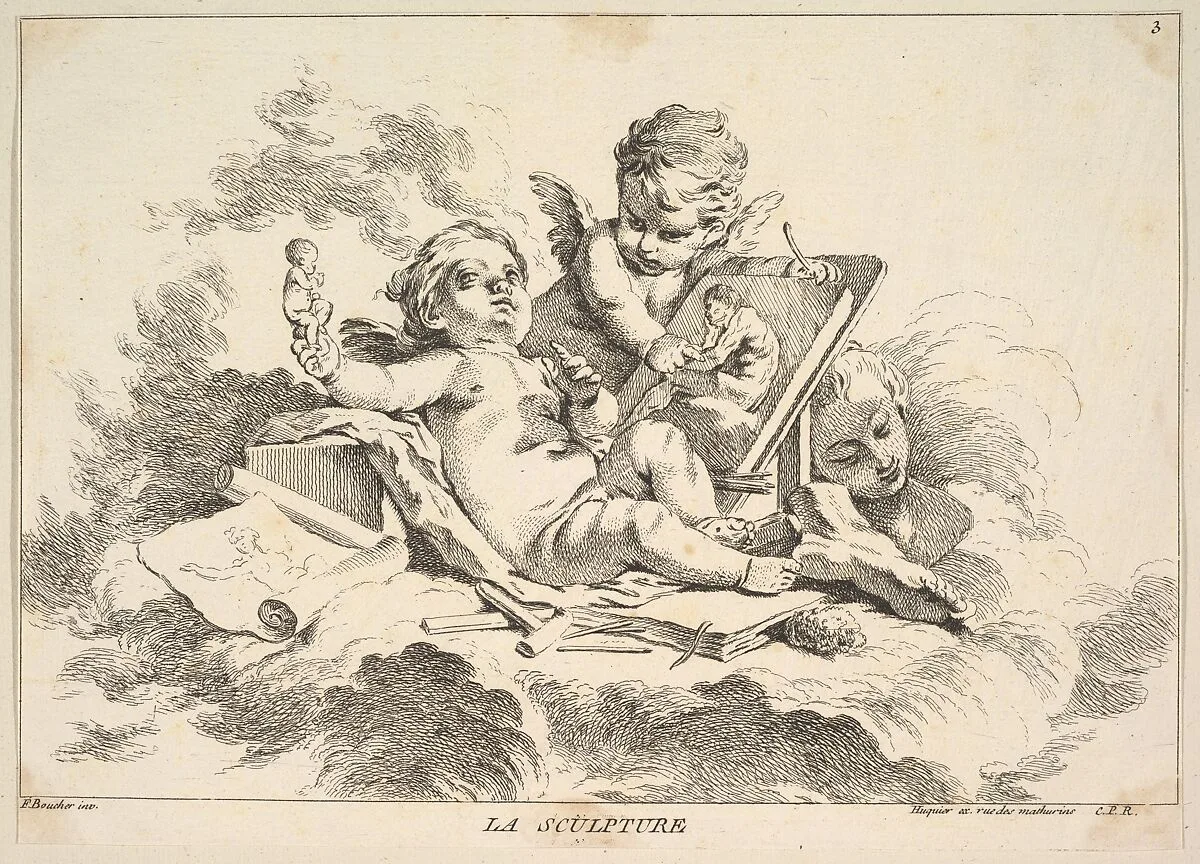 Sculpture — Louis Félix de La Rue|François Boucher