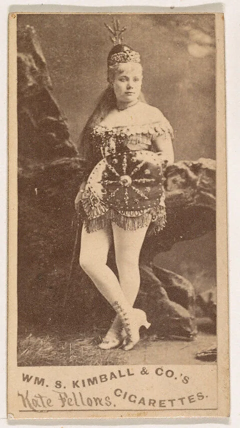 Kate Fellows, from the Actresses series (N203) issued by Wm. S. Kimball & Co. — William S. Kimball & Company