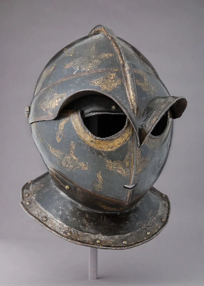Closed Burgonet of "Savoyard" Type, Possibly Made for Théodore Agrippa d'Aubigné (1552–1630) — Unknown
