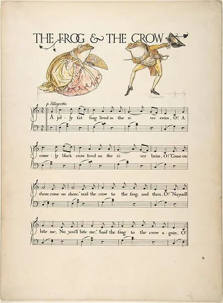 "The Frog & the Crow"―Page Design — Paul Vincent Woodroffe|Joseph Samuel Moorat