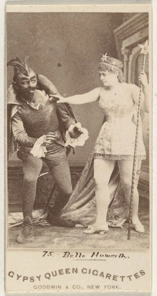 Belle Howorth, from the Actors and Actresses series (N171) for Gypsy Queen Cigarettes — Goodwin & Company