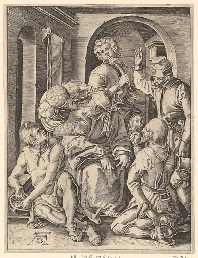 Engraved copies of The Little Passion