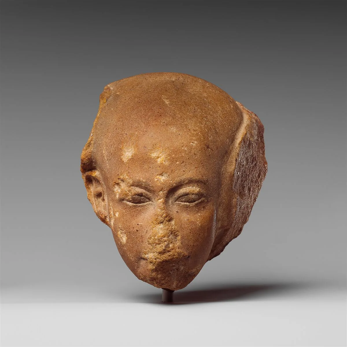Head of a princess from a group statue — Unknown