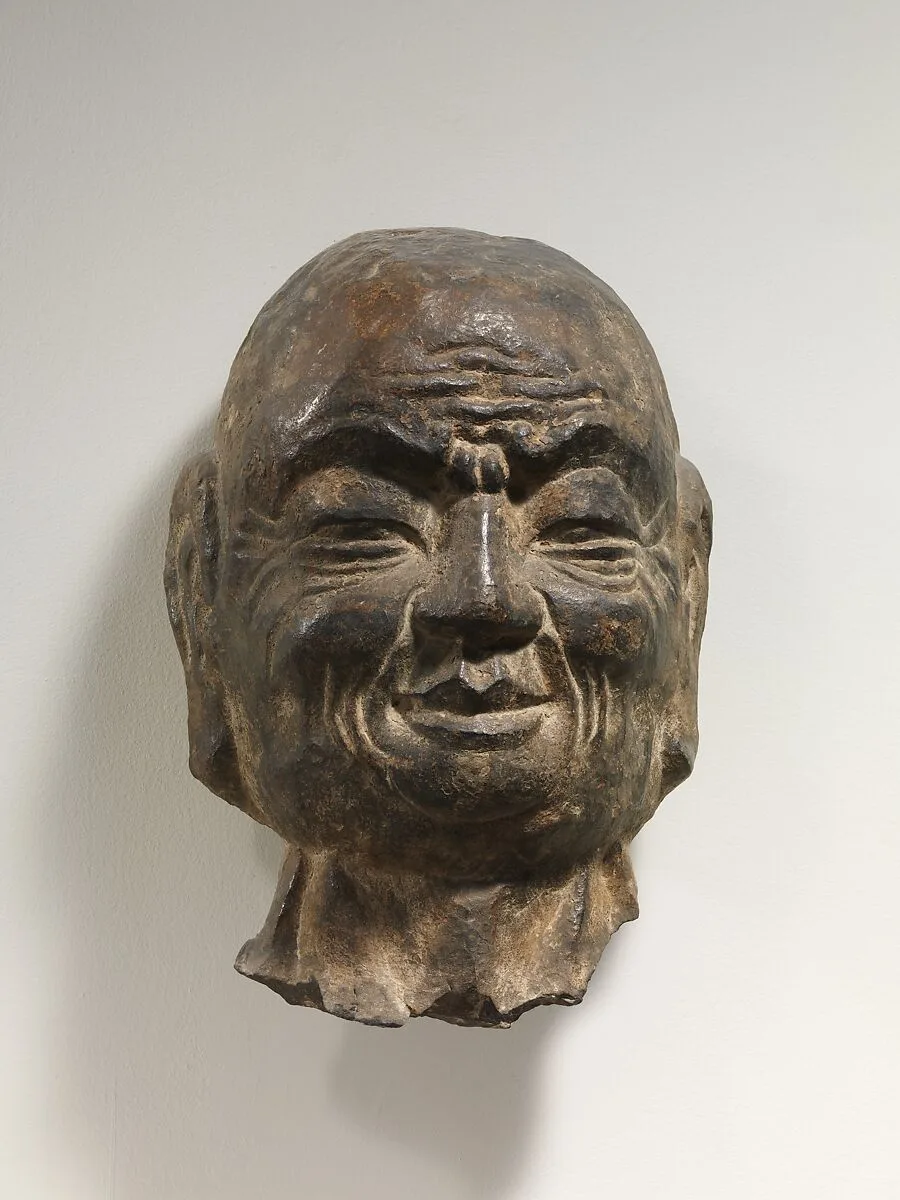 唐 石雕迦葉頭像|Head of a Luohan — Unknown