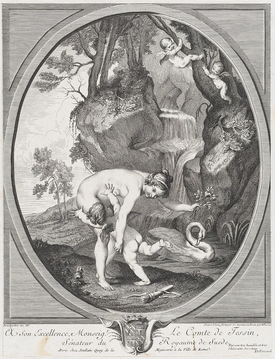 Venus Catching Love or Venus Flogging Love — Edme Bouchardon|François Joullain|Etienne Fessard|Anne Claude Philippe de Tubières, comte de Caylus