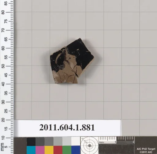 Terracotta fragment of a kylix (drinking cup)