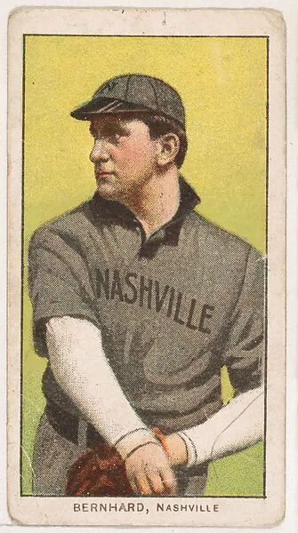 Bill Bernhard, Nashville, from Coupon Cigarettes Baseball Issue, 1910 — Coupon Cigarettes