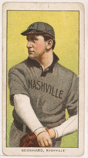 Bill Bernhard, Nashville, from Coupon Cigarettes Baseball Issue, 1910