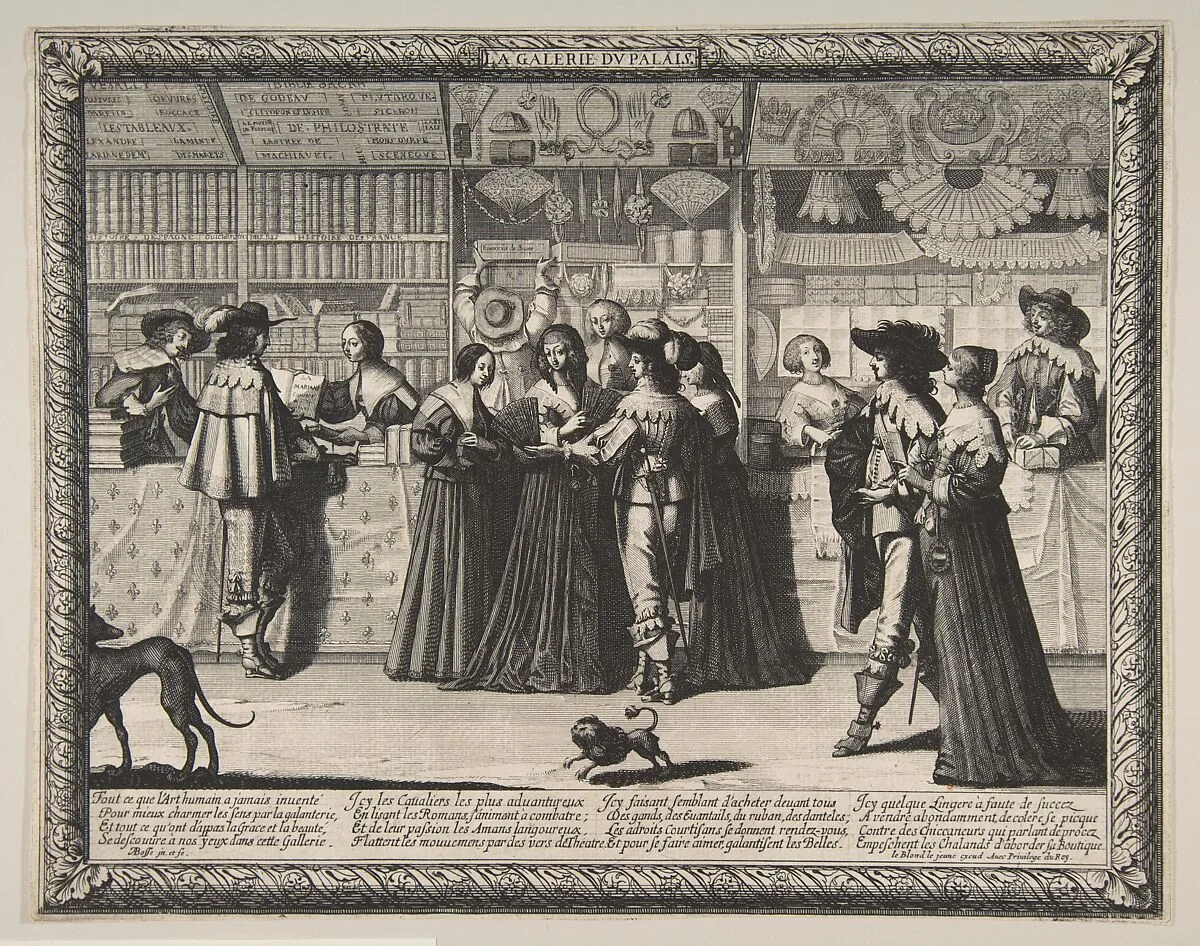 The Gallery of the Palace of Justice — Abraham Bosse|Jean I Leblond