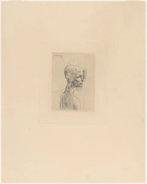 Bust of a Man — Pablo Picasso|Ambroise Vollard|Louis Fort