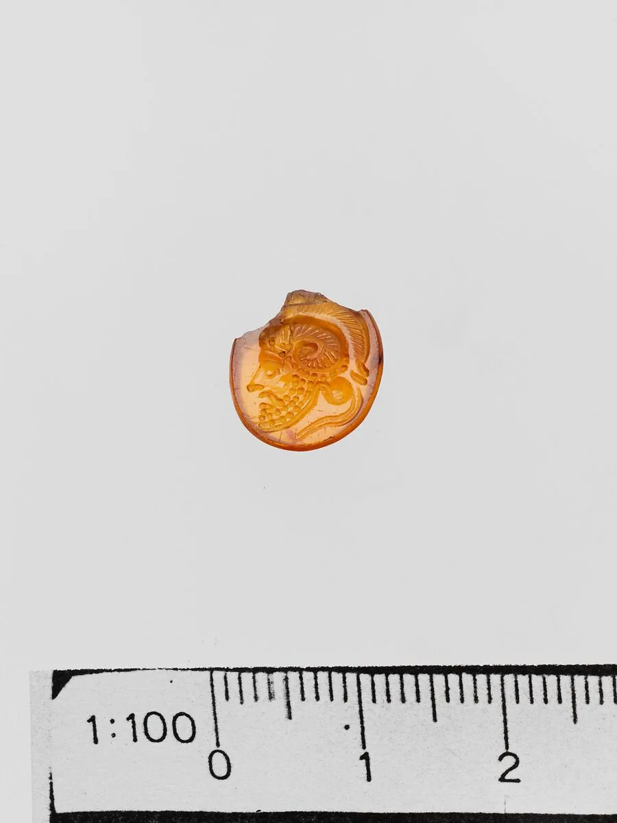Sard ring stone — Unknown