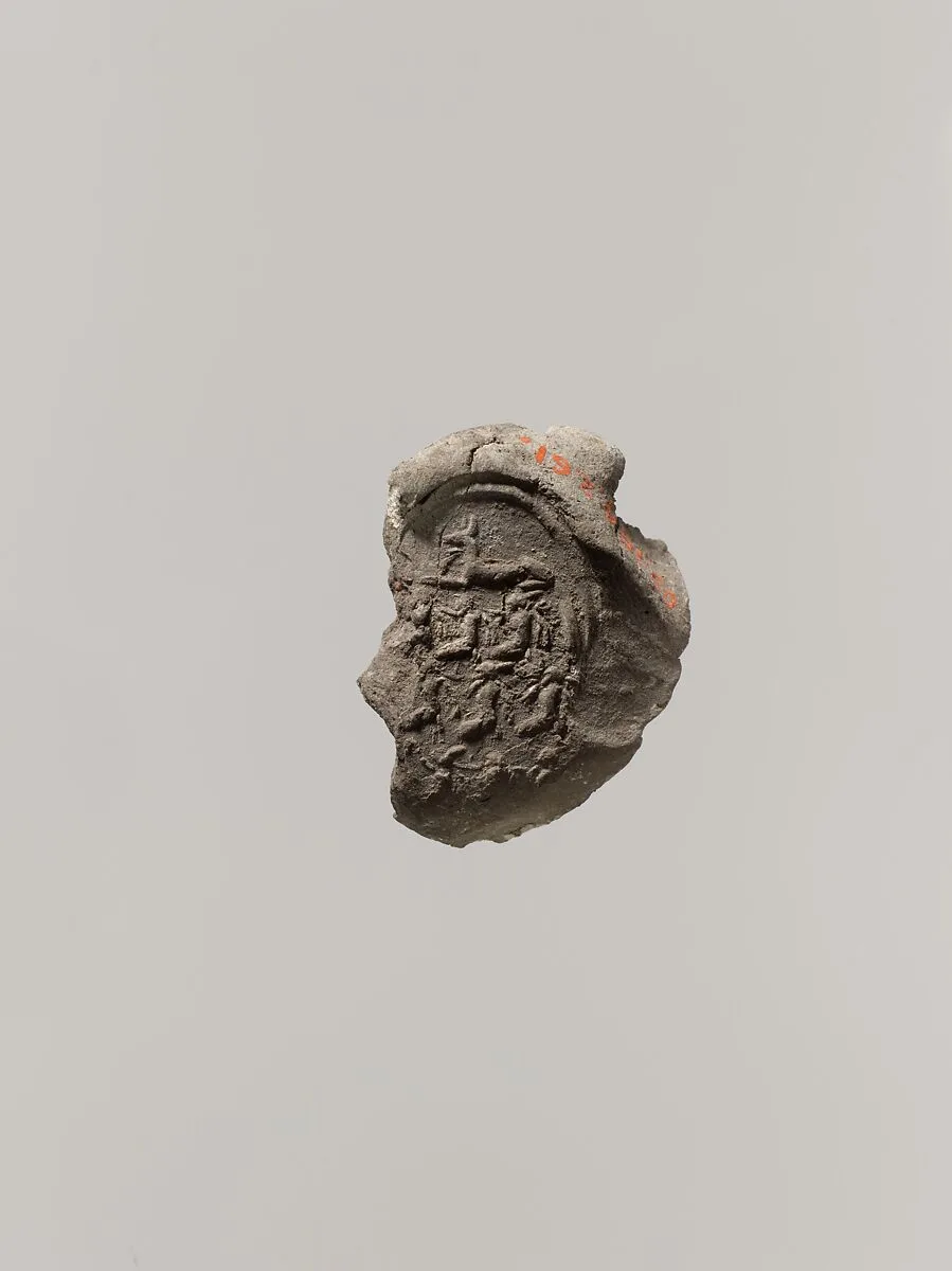 Fragmentary Impression of the Necropolis Seal from Tutankhamun's Embalming Cache — Unknown