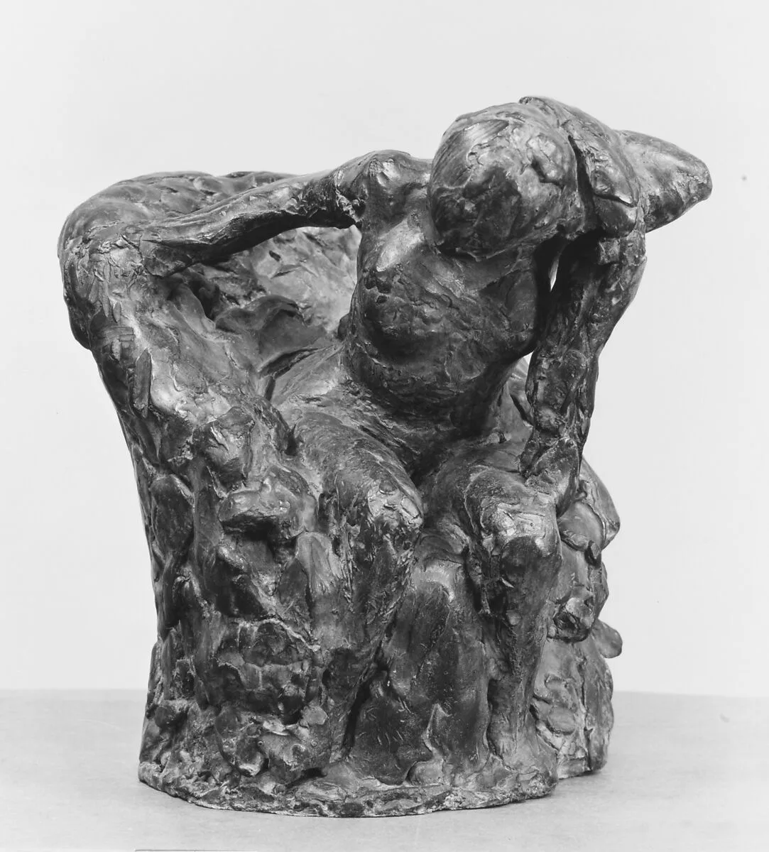 Woman Seated in an Armchair Wiping Her Neck — Edgar Degas|A.-A. Hébrard et Cie
