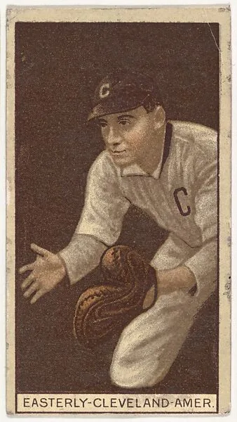 Ted Easterly, Cleveland, American League, from the Brown Background series (T207) for the American Tobacco Company — American Tobacco Company