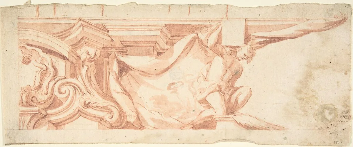 Ornemental design — Anonymous, Italian, Piedmontese, 18th century