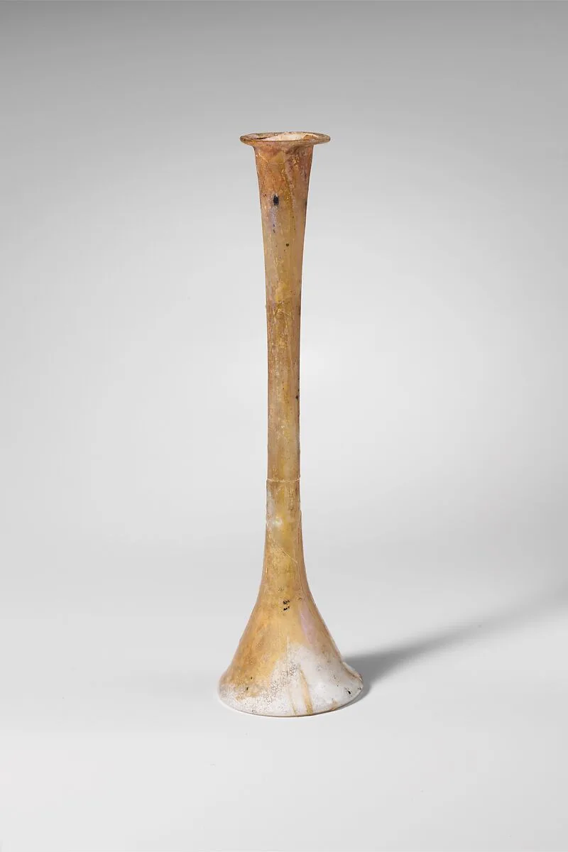 Glass perfume bottle — Unknown