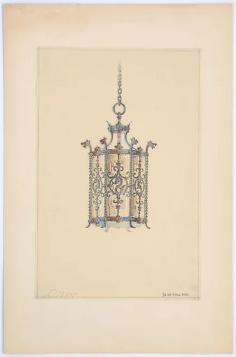 Design for hanging lantern