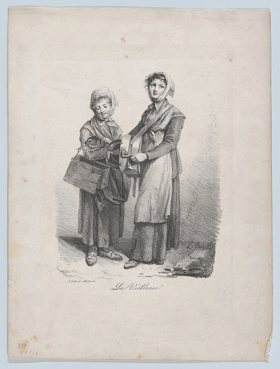 The Hurdy-Gurdy Player — Louis Léopold Boilly|Delpech