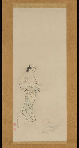 千代能姫図 (Chiyono-hime zu)|Lady Chiyono