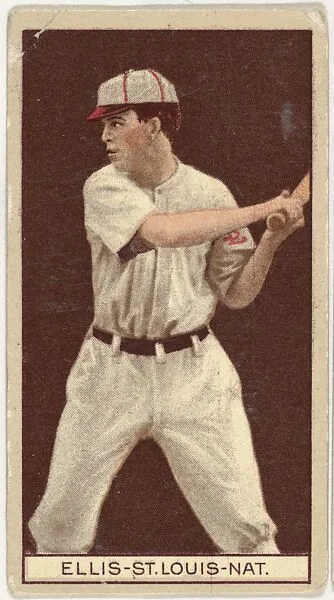 George Ellis, St. Louis, National League, from the Brown Background series (T207) for the American Tobacco Company — American Tobacco Company