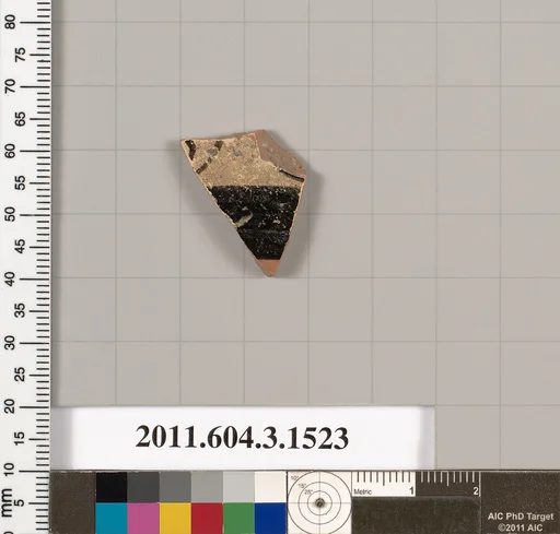 Terracotta fragment of a skyphos (deep drinking cup)