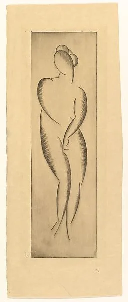 Female Nude, Standing — Elie Nadelman