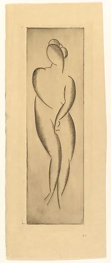 Female Nude, Standing