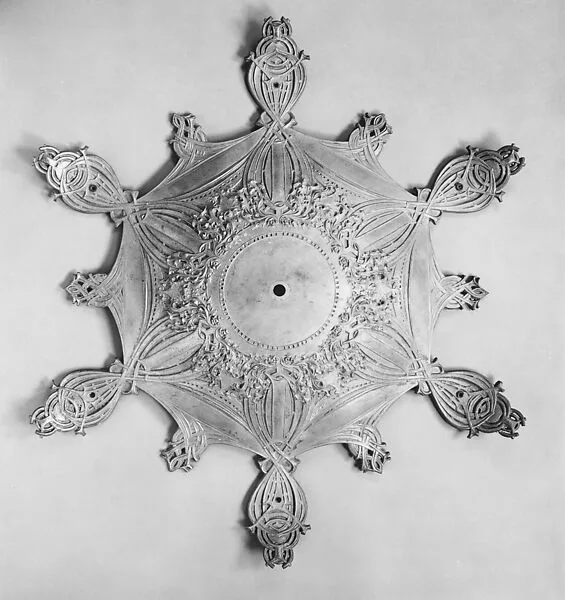 Ceiling medallion from Guaranty Building, Buffalo, — Louis Henry Sullivan|Yale and Towne Manufacturing Company