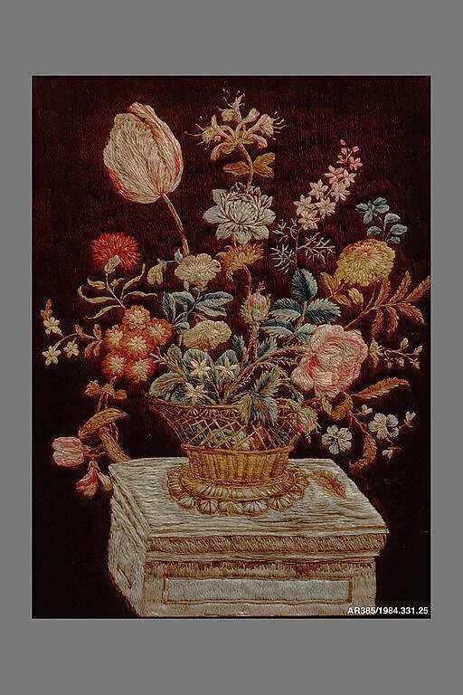 Embroidered Picture — Unknown