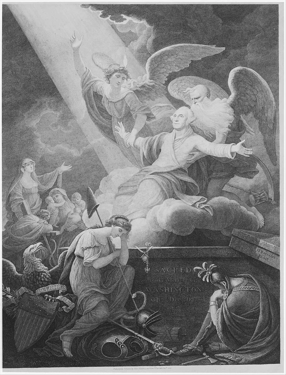 Apotheosis of Washington — John James Barralet|Gilbert Stuart