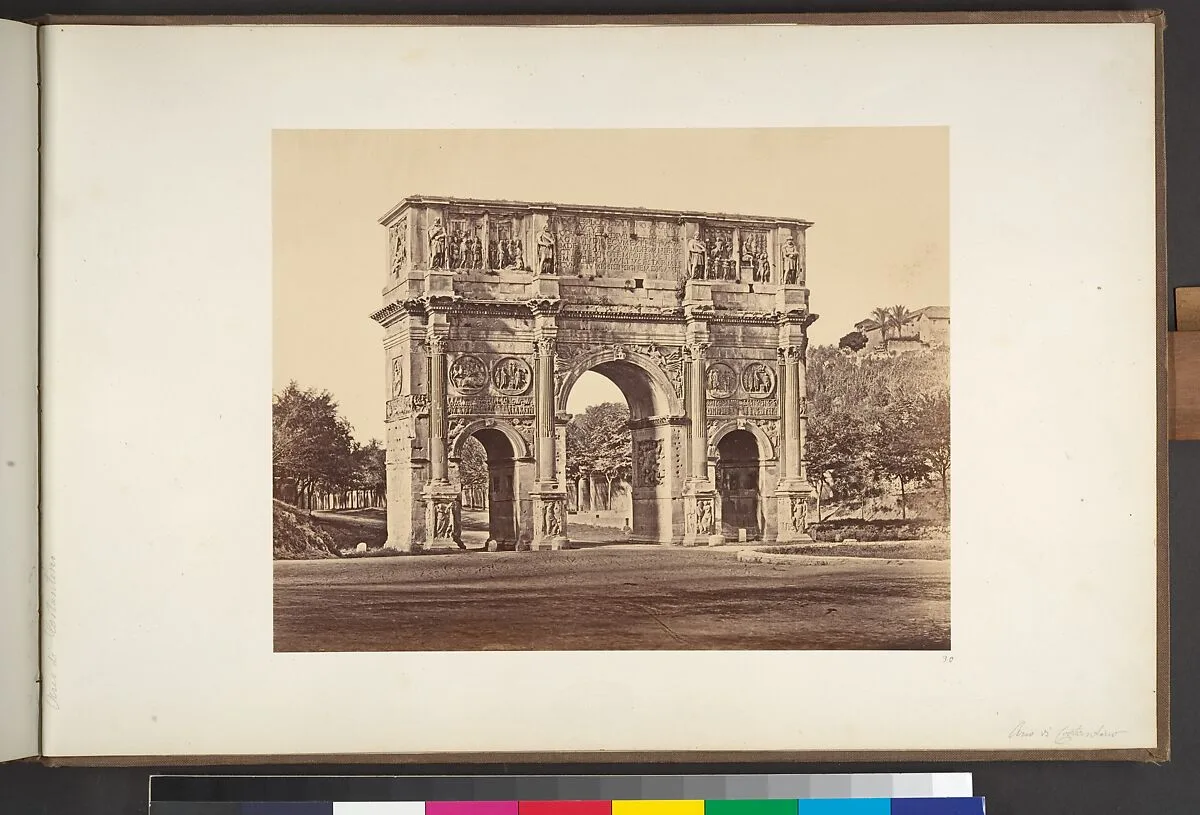 Arco di Constantino — Eugène Constant