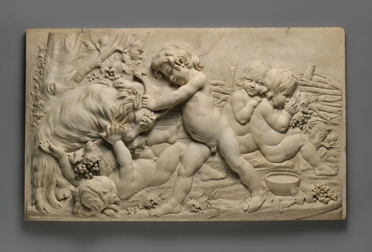 Autumn (one of a set of four) — Edme Bouchardon