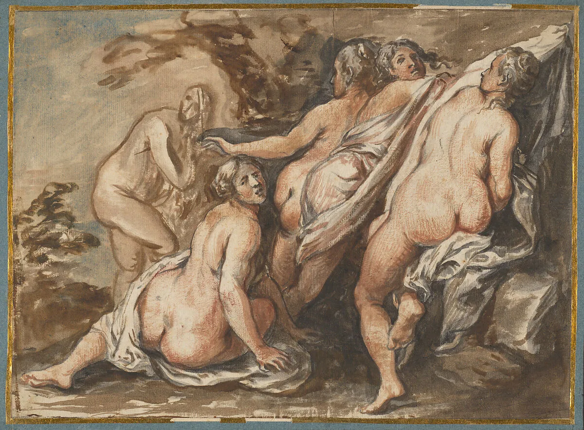Nymphs Suprised — Jacob Jordaens