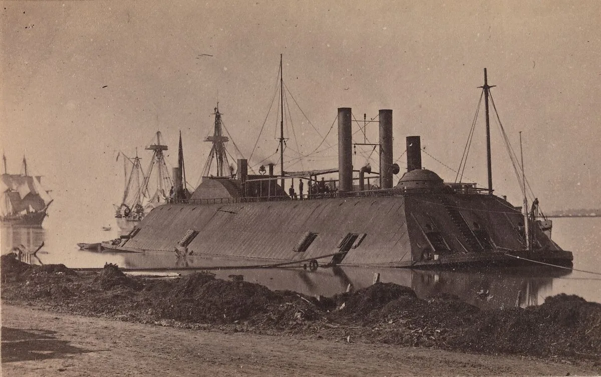 Iron Clad "Essex," Baton Rouge, Louisiana — McPherson & Oliver