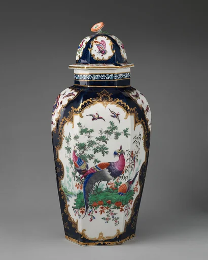 Vase with cover