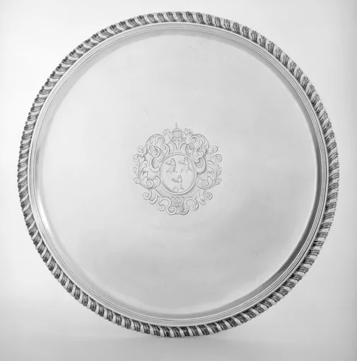 Salver (one of a pair)