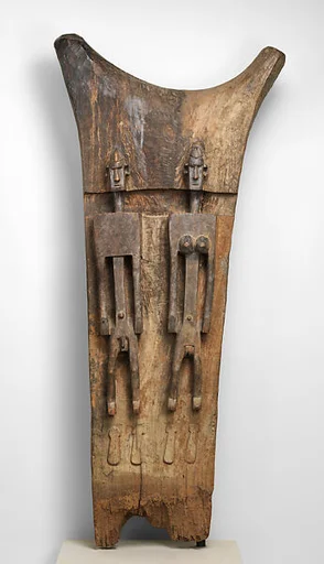 Support Post: Male and Female Figures (Togu na)
