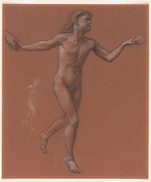 Study of Dancing Girl for "Horae Serenae" — Sir Edward John Poynter