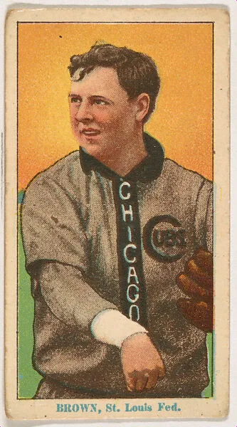 Mordecai Brown, St. Louis, from Coupon Cigarettes Baseball Issue, 1914-1916 — Coupon Cigarettes