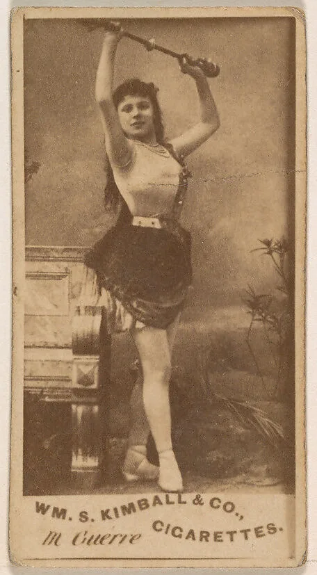 Miss Guerre, from the Actresses series (N203) issued by Wm. S. Kimball & Co. — William S. Kimball & Company