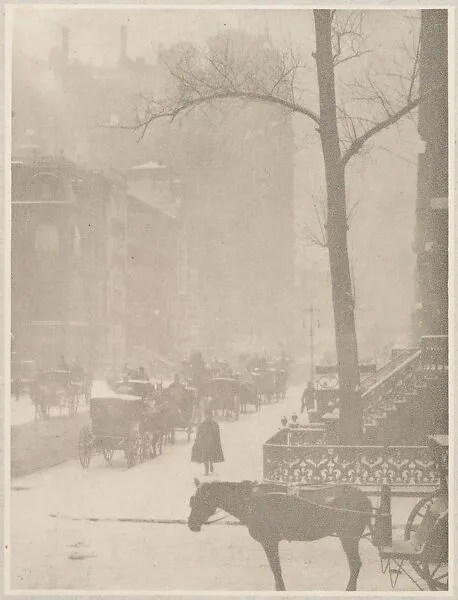 The Street - Design for a Poster — Alfred Stieglitz