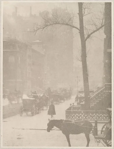 The Street - Design for a Poster