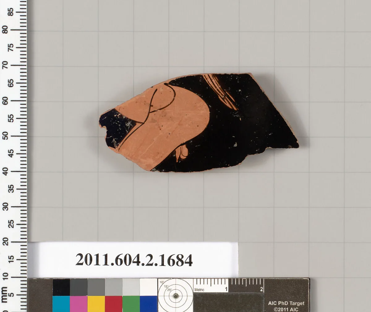 Terracotta fragment of a skyphos (deep drinking cup) — Unknown