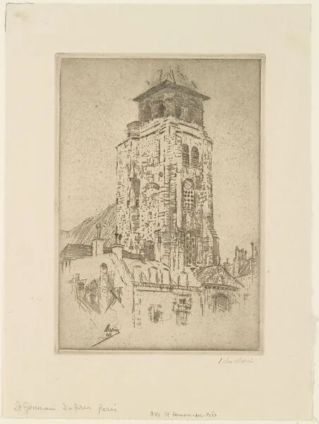 St. Germain-des-Près, Paris — John Marin|Roullier Galleries