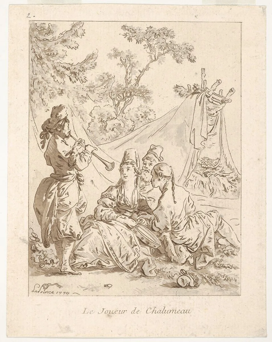 Le Joueur de Chalumeau — Jean-Baptiste Le Prince