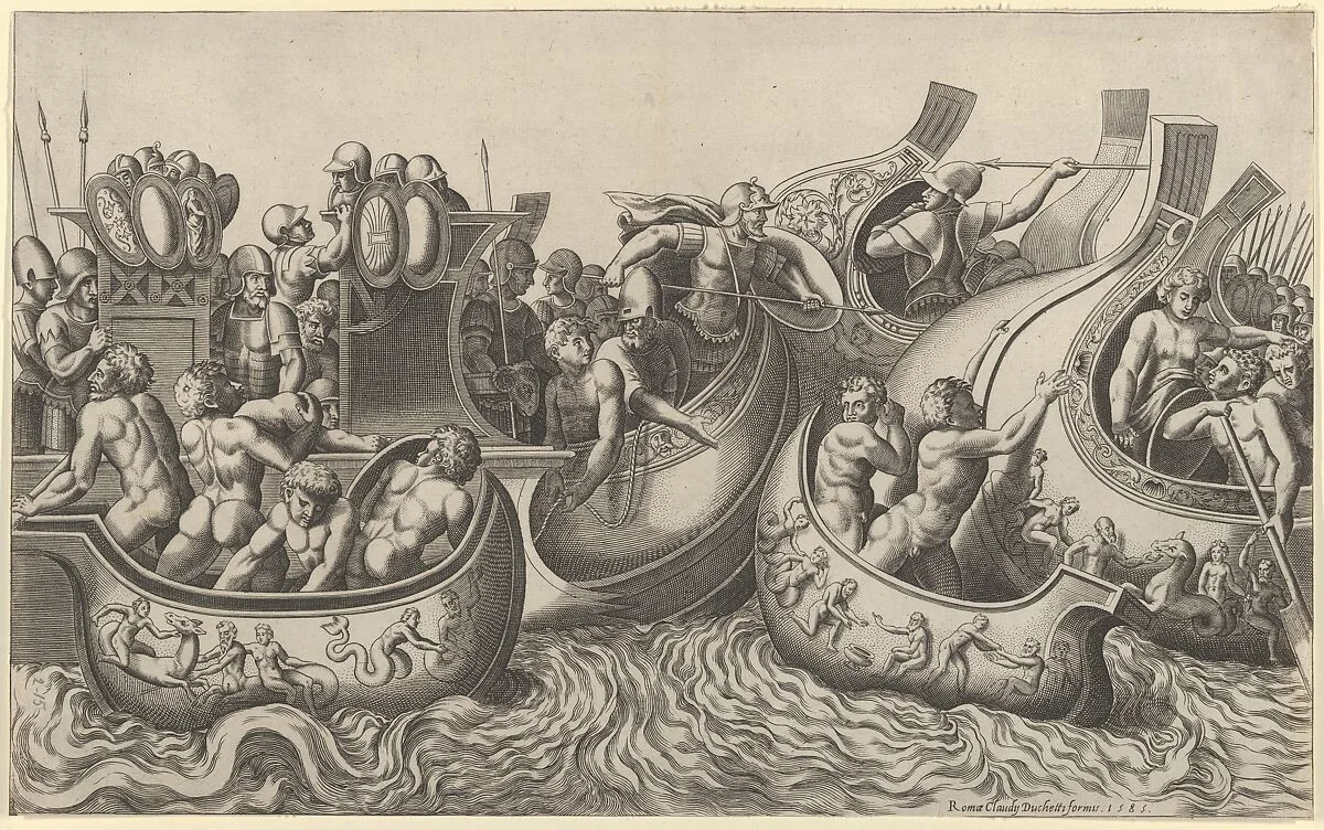 Speculum Romanae Magnificentiae: Naval Battle — Master of the Die|Giulio Romano|Claudio Duchetti